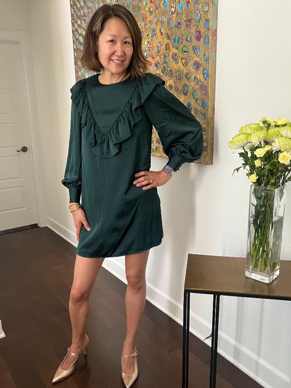 Crosby Miles Evergreen Dress